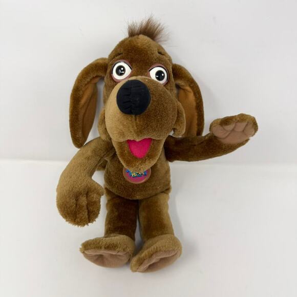 Vintage My Friend Nuzzle 13" Dog Plush 1995 The Puzzle Place Fisher Price Toy - Picture 1 of 10